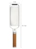 Fiskars Küchenreibe "Norden" in Hellbraun/ Silber - (H)31,1 cm
