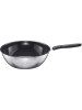 Fiskars Wokpan "FF" zilverkleurig - Ø 28 cm