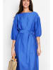 William de Faye Kleid in Blau