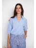 William de Faye Bluse in Blau