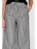 William de Faye Broek antraciet/wit
