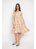 William de Faye Jurk beige/wit