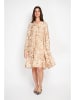 William de Faye Jurk beige/wit