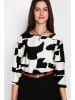 William de Faye Blouse zwart/wit