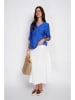 William de Faye Bluse in Blau
