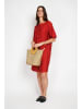 William de Faye Kleid in Rot
