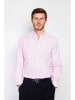 William de Faye Blouse lichtroze/wit