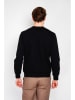 William de Faye Bluza w kolorze czarnym