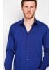 William de Faye Hemd in Blau