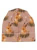 Walkiddy Czapka beanie w kolorze jasnobrązowym