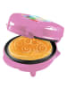 bESTRON Mini-wafelijzer "Peppa Pig" lichtroze
