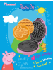 bESTRON Mini-wafelijzer "Peppa Pig" lichtroze
