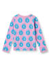 Småfolk Longsleeve "Äpfel" in Rosa/ Blau