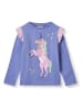 Småfolk Longsleeve "Einhörner" in Lila/ Rosa