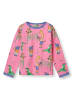 Småfolk Longsleeve "Tenniskamp" roze/meerkleurig