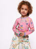 Småfolk Longsleeve "Tenniskamp" in Pink/ Bunt