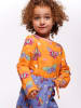 Småfolk Longsleeve "Vlinders" oranje/roze