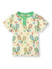 Småfolk Shirt "Schläger" in Creme/ Bunt