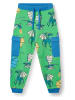 Småfolk Sweatbroek groen/blauw