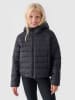4F Steppjacke in Schwarz