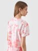 4F Shirt in Rosa/ Rot