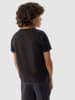 4F Doorgestikte bodywarmer lichtbruin