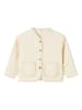 Lil Atelier Steppjacke "Rose" in Creme/ Weiß