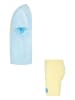 Converse 2-delige outfit lichtblauw/geel