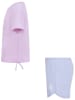 Converse 2tlg. Outfit in Hellblau/ Lila