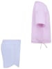 Converse 2-delige outfit lichtblauw/paars