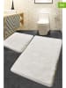 Elizabed 2er-Set: Badematten ''Havai'' in Creme