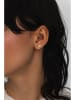 Ania Kruk Pozłacane kolczyki-wkrętki z cyrkoniami