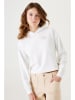 Garcia Hoodie in Weiß