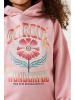 Garcia Hoodie in Rosa/ Bunt