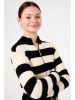 Garcia Sweatjacke in Weiß/ Schwarz