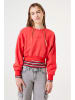 Garcia Sweatshirt in Koralle