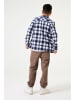 Garcia Blousejas wit/donkerblauw