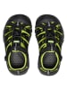 Keen Wandersandalen "Newport H2 C" in Schwarz/ Grün