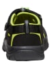 Keen Wandersandalen "Newport H2 C" in Schwarz/ Grün