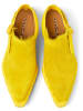 Camper Leder-Clogs in Gelb