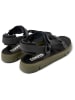 Camper Leder-Sandalen in Schwarz
