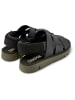 Camper Leder-Sandalen in Schwarz