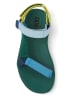 Camper Sandalen lichtblauw/geel/groen