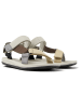 Camper Sandalen in Grau/ Braun