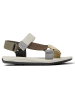 Camper Sandalen in Grau/ Braun