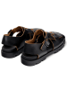 Camper Leder-Sandalen in Schwarz