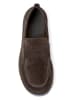 Camper Leren mocassins antraciet