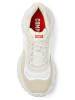 Camper Leder-Sneakers in Weiß/ Beige