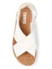 Camper Leder-Sandalen in Weiß