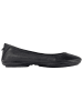 Camper Leder-Ballerinas in Schwarz